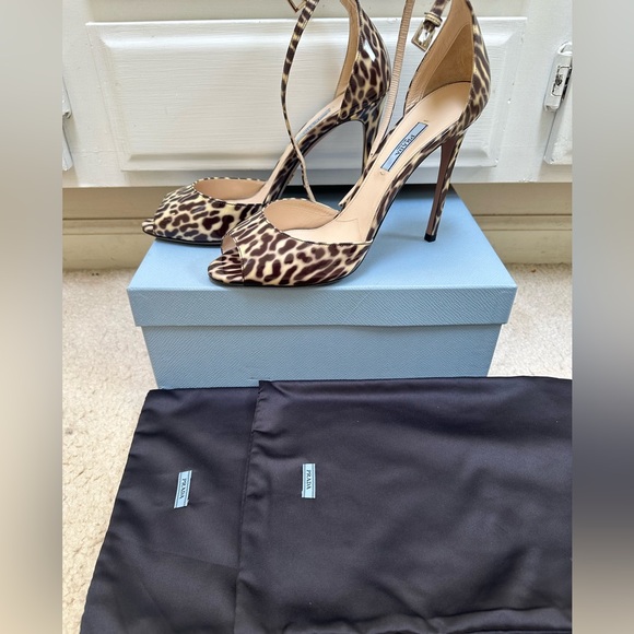 NWT Prada Size 41 high heel sandals - Picture 8 of 8